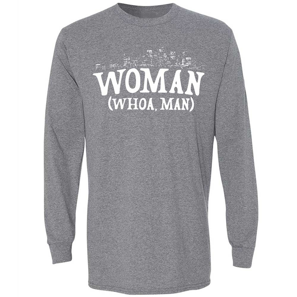 Woman - Whoa, Man - Graphite Heather - 8