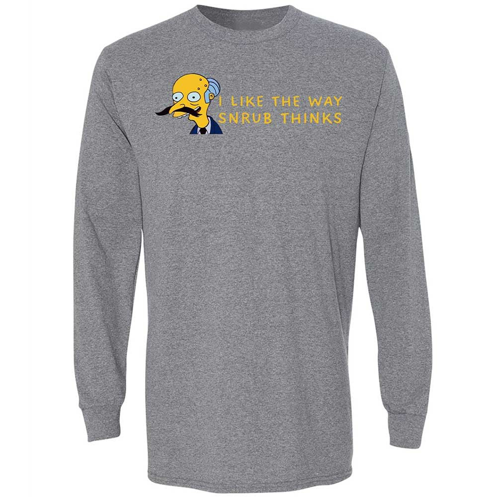Long Sleeve T-Shirt - 3FCRPHT1 - Graphite Heather - 8