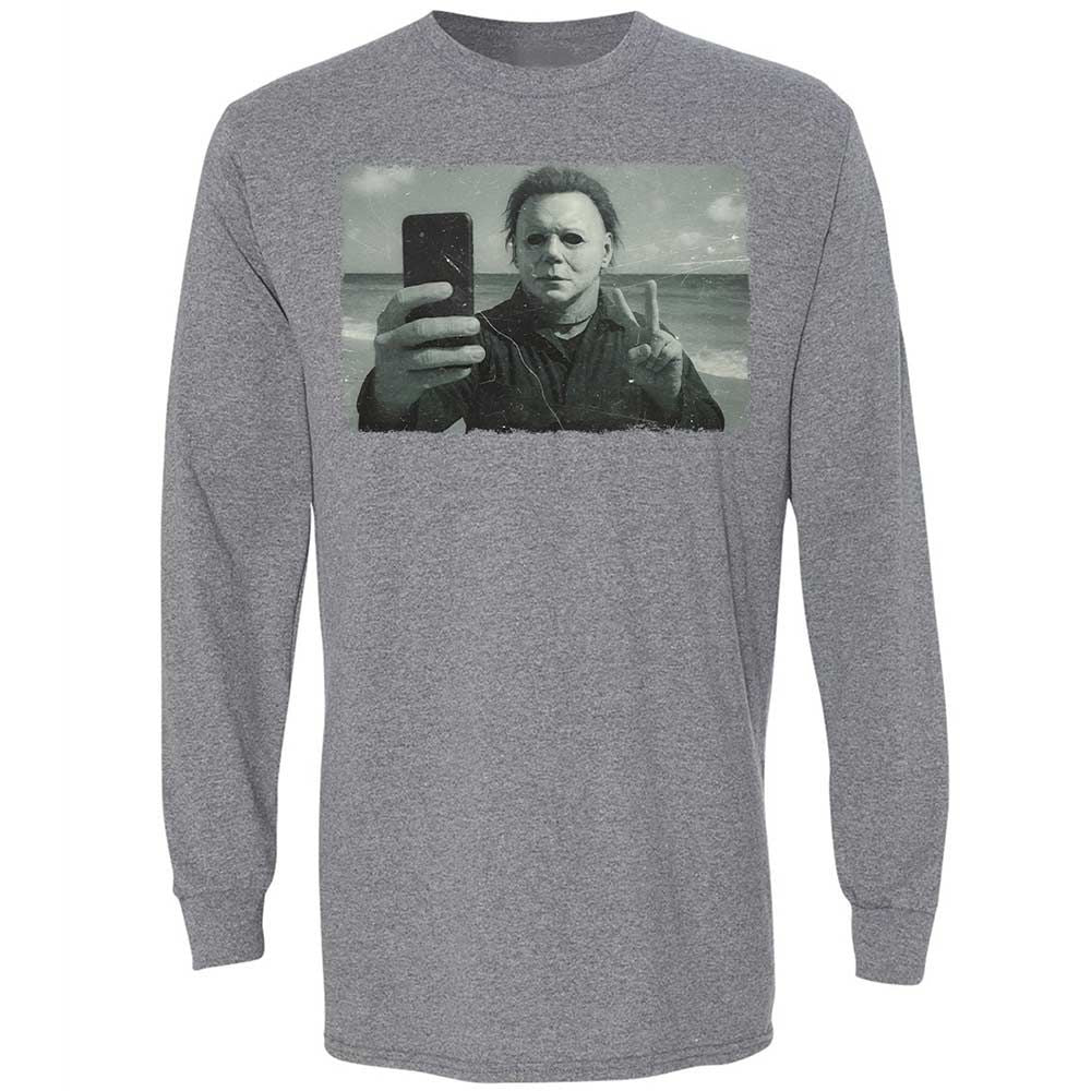 Long Sleeve T-Shirt - TH3LNP1J - Graphite Heather - 8