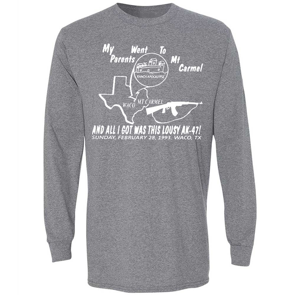 Long Sleeve T-Shirt - ZVXC6RHC - Graphite Heather - 8