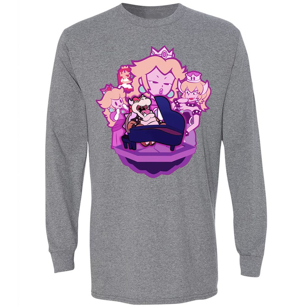 Long Sleeve T-Shirt - 7TN4J4SQ - Graphite Heather - 8