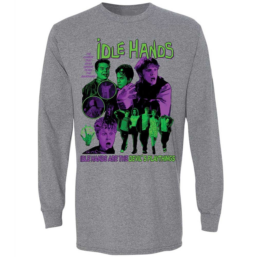 Idle hands are the Devil's playthings - Graphite Heather - 8