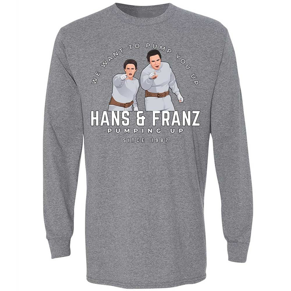 Long Sleeve T-Shirt - WY1SZX9L - Graphite Heather - 8