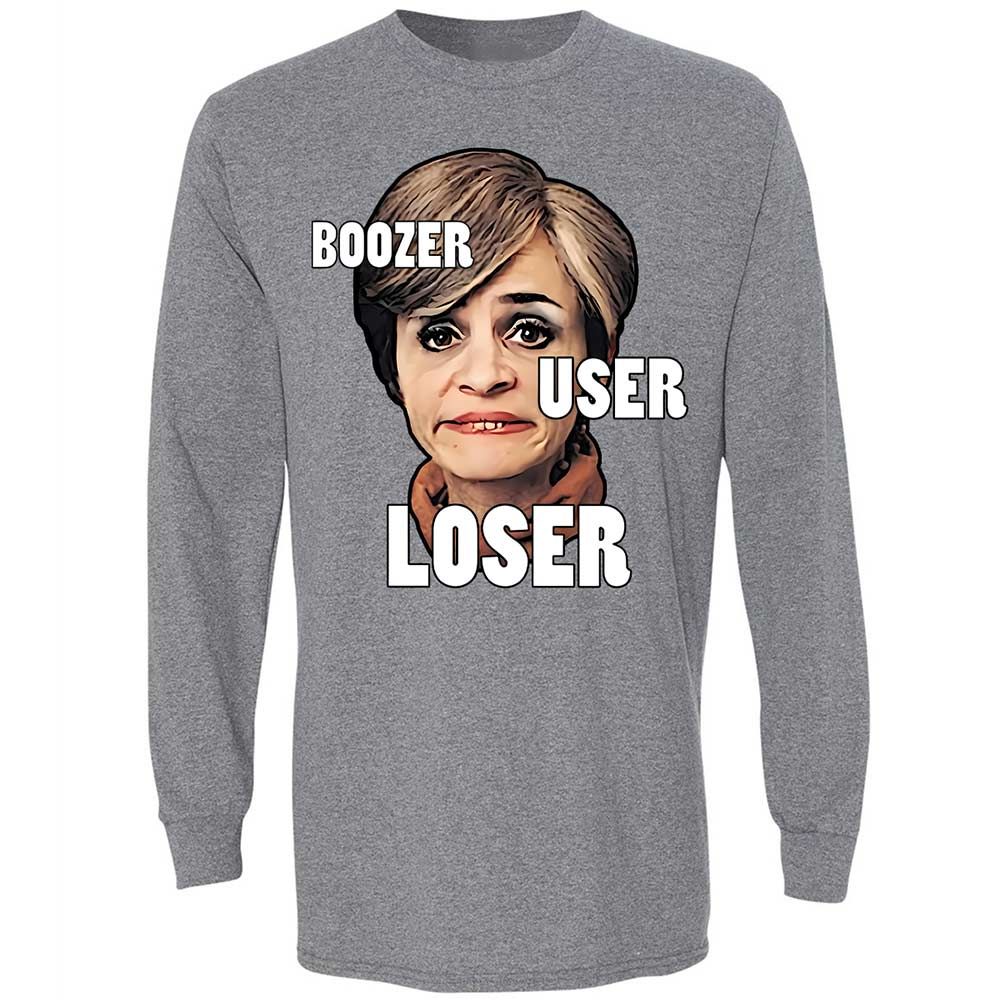 I was a boozer, a user, and a loser - Graphite Heather - 8