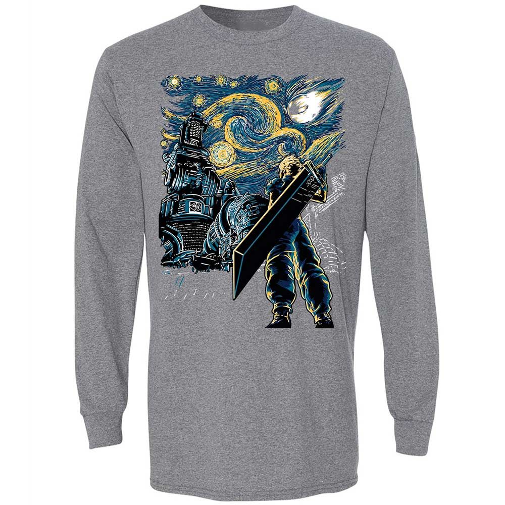 Long Sleeve T-Shirt - 3J7FWS2A - Graphite Heather - 8
