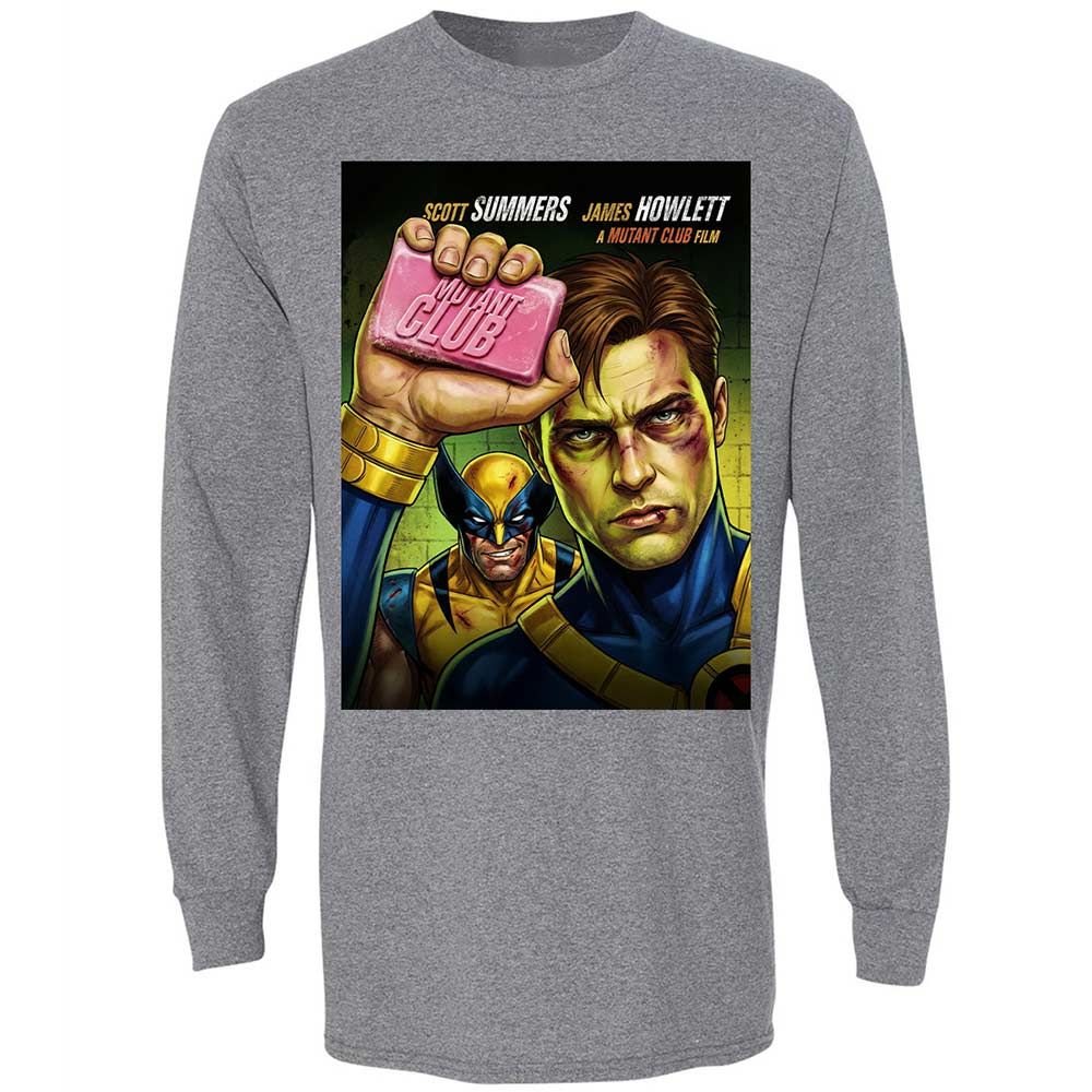 Long Sleeve T-Shirt - GPBA6GM1 - Graphite Heather - 8