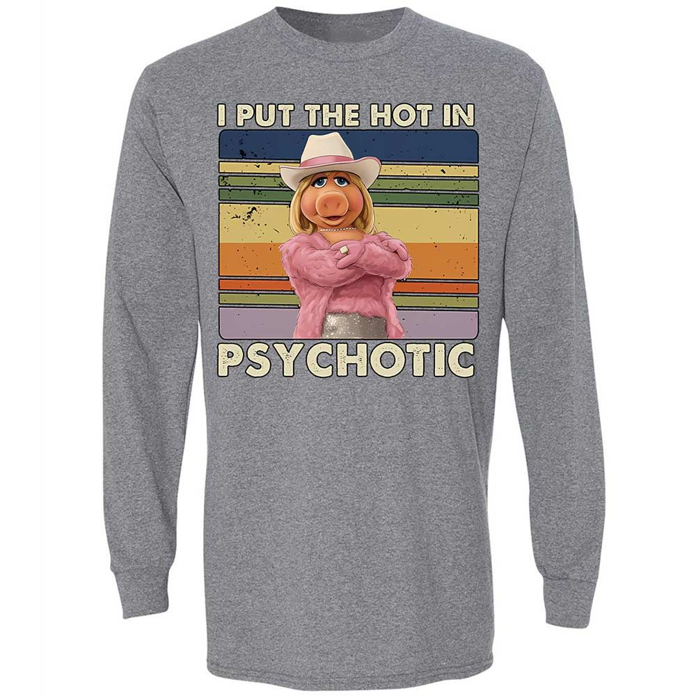 Long Sleeve T-Shirt - T468ZKCZ - Graphite Heather - 8