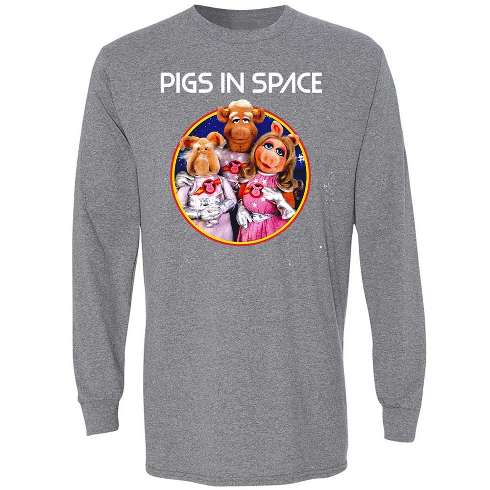 Pigs In Space - Graphite Heather - 8