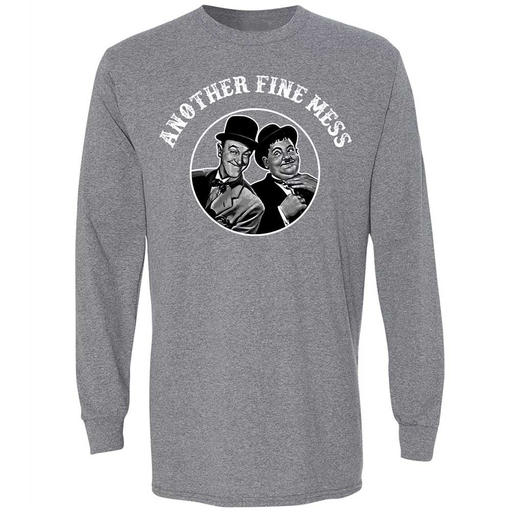 Long Sleeve T-Shirt - B2HC7CUP - Graphite Heather - 8