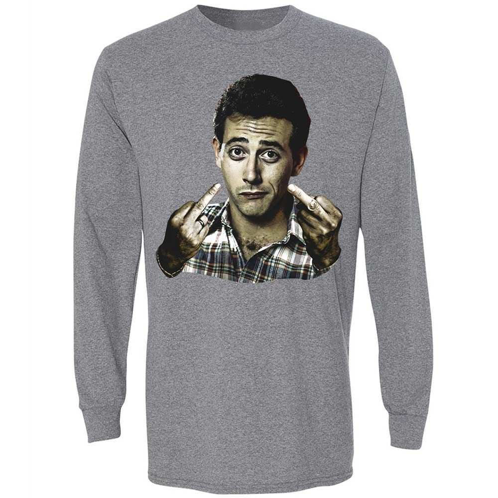 Long Sleeve T-Shirt - ZQ6MR34J - Graphite Heather - 8