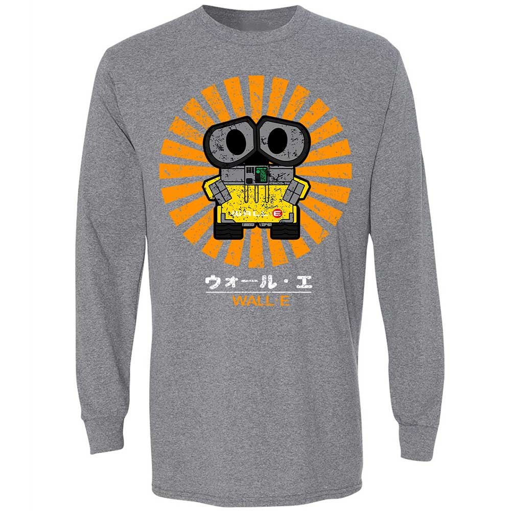 Long Sleeve T-Shirt - 9616VJAC - Graphite Heather - 8