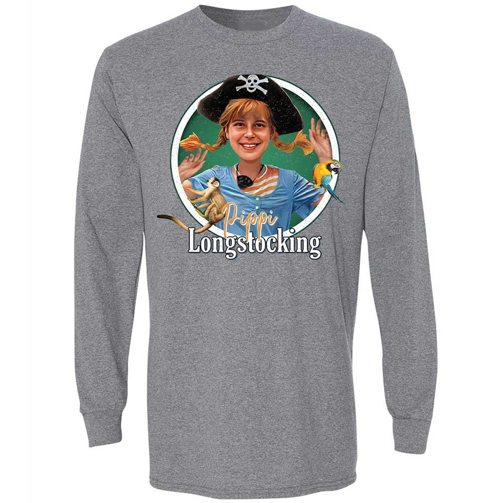 Long Sleeve T-Shirt - QUQ1PT24 - Graphite Heather - 8