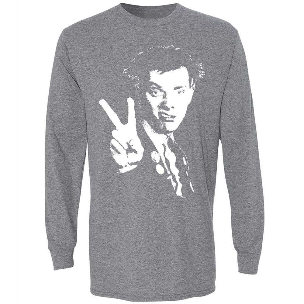 Long Sleeve T-Shirt - Black - Graphite Heather - 8