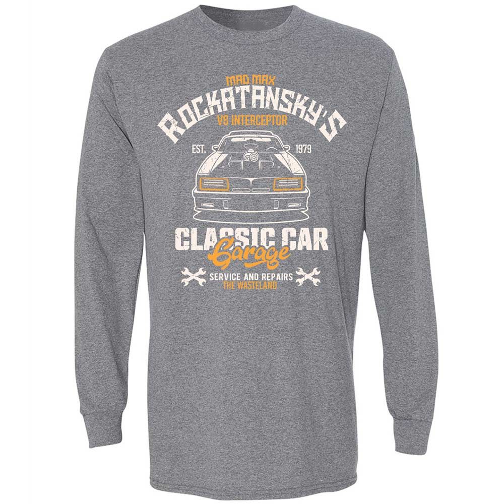 Long Sleeve T-Shirt - 4VMRT11Y - Graphite Heather - 8