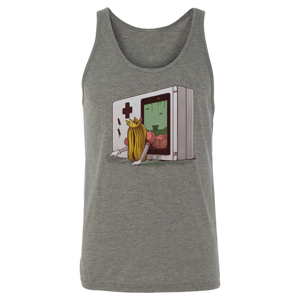 Unisex Jersey Tank - TVUUW5Z2 - Grey Triblend - 8