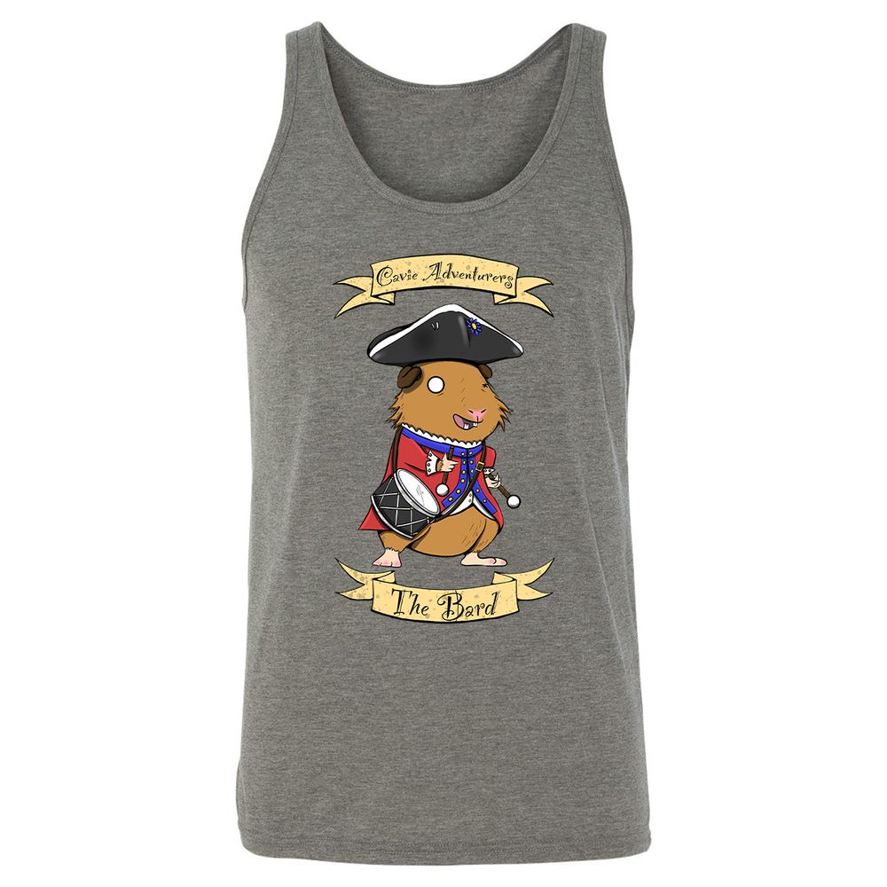 Unisex Jersey Tank - BD1DB55Q - Grey Triblend - 8