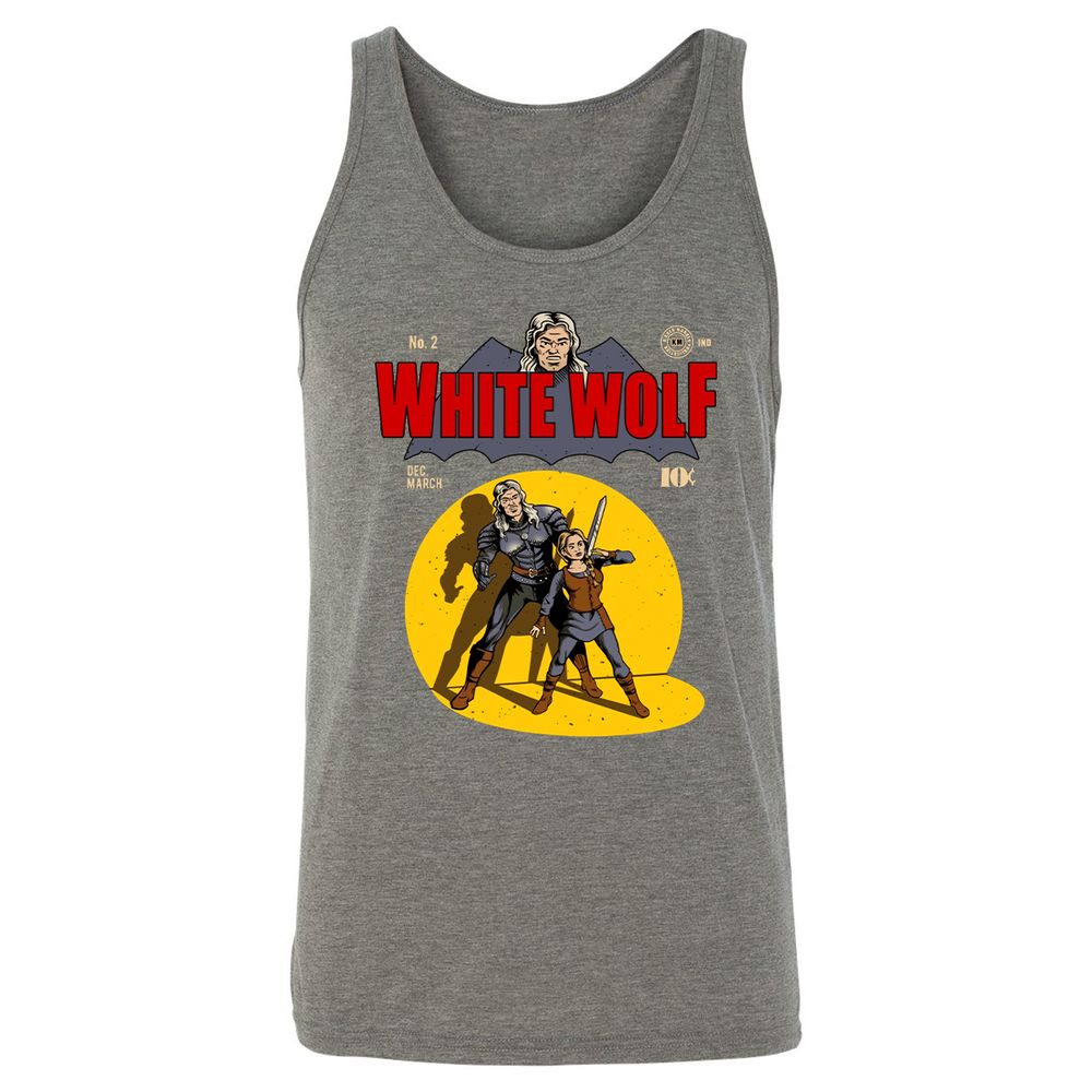 Unisex Jersey Tank - FQ6MSSBH - Grey Triblend - 8