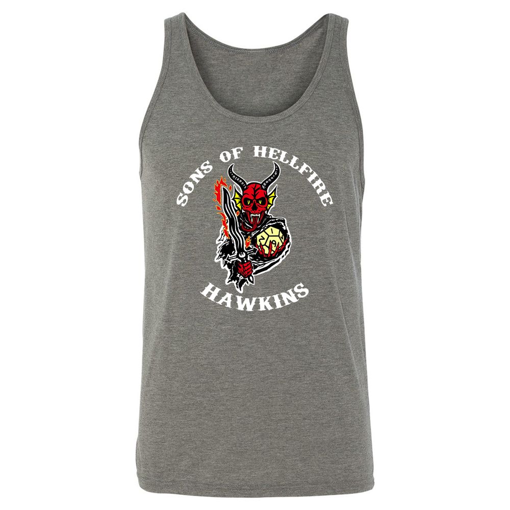 Unisex Jersey Tank - BKP87CNN - Grey Triblend - 8