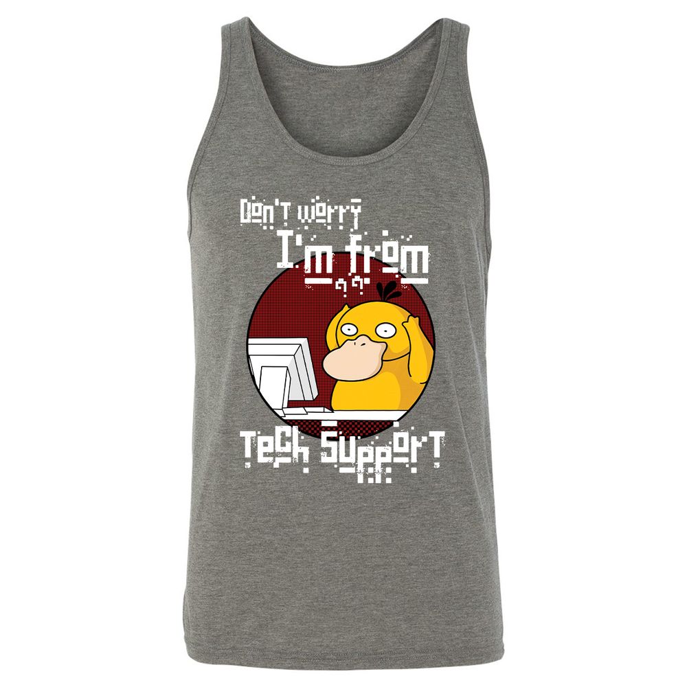 Unisex Jersey Tank - 89EMZGBD - Grey Triblend - 8