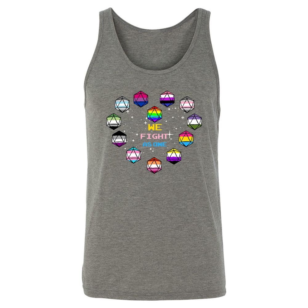 Unisex Jersey Tank - HA44C1MY - Grey Triblend - 8