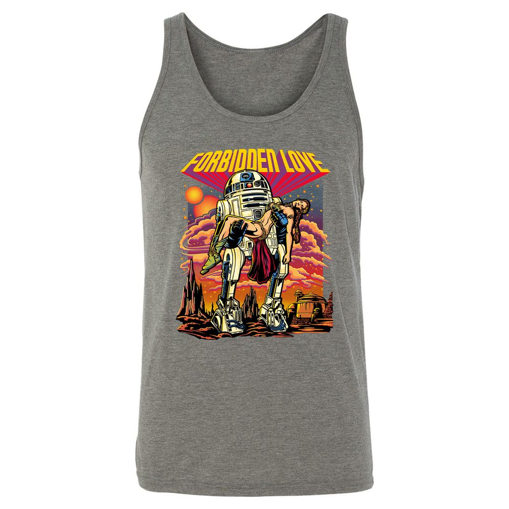Unisex Jersey Tank - M2869DKH - Grey Triblend - 8