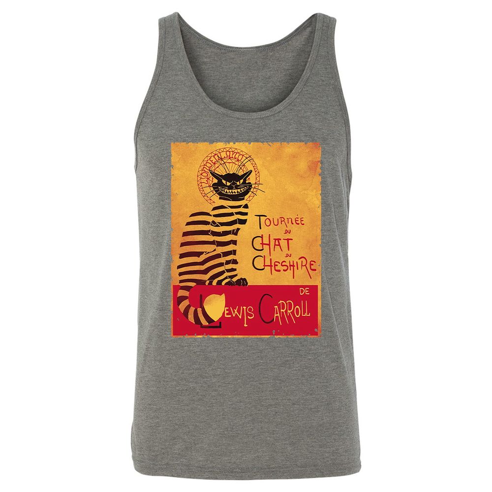 Unisex Jersey Tank - QH81TJF7 - Grey Triblend - 8