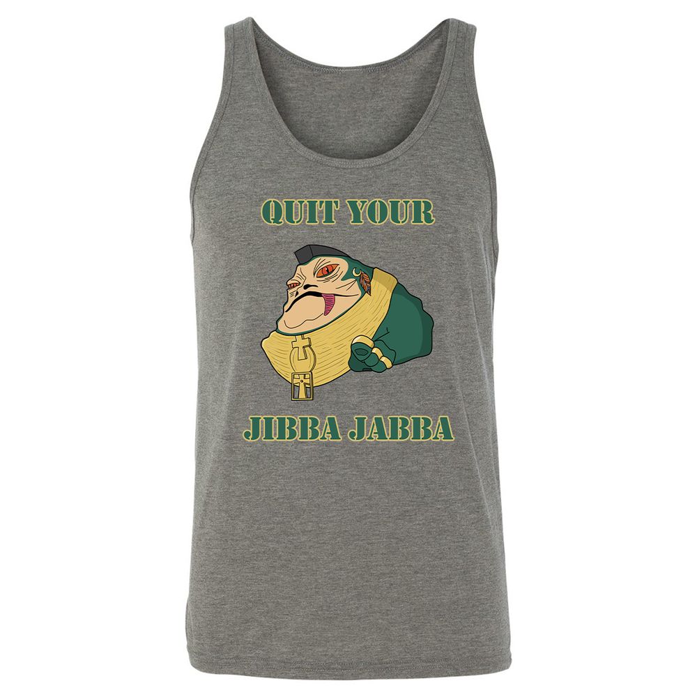 Unisex Jersey Tank - T9WZFVKV - Grey Triblend - 8