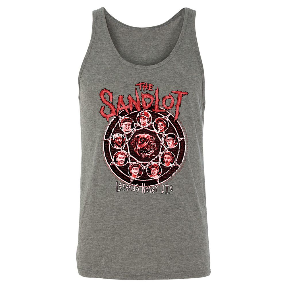 Unisex Jersey Tank - DJSHL549 - Grey Triblend - 8