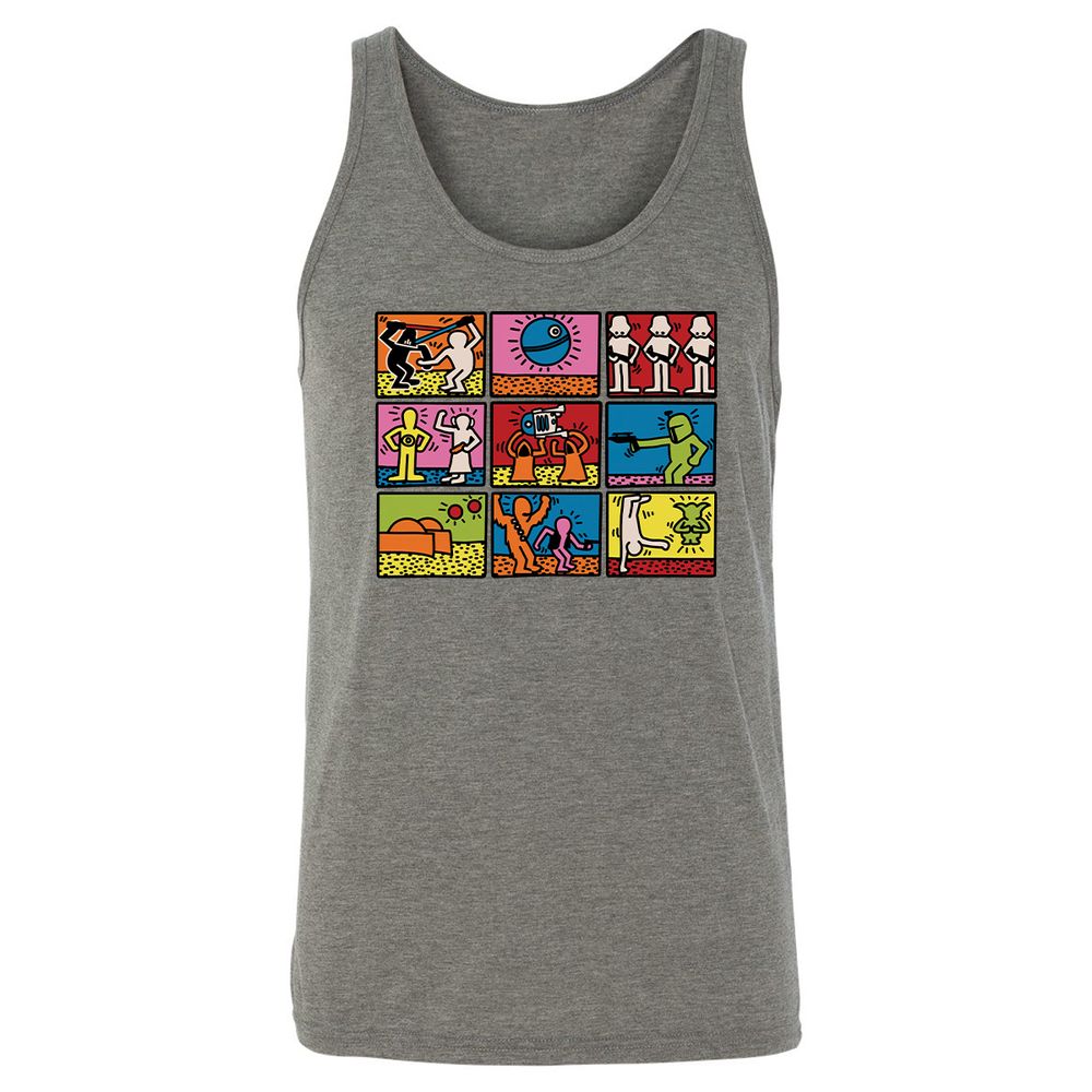 Unisex Jersey Tank - KVR4FC36 - Grey Triblend - 8