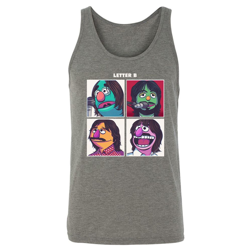 Unisex Jersey Tank - UKWAVHJN - Grey Triblend - 8