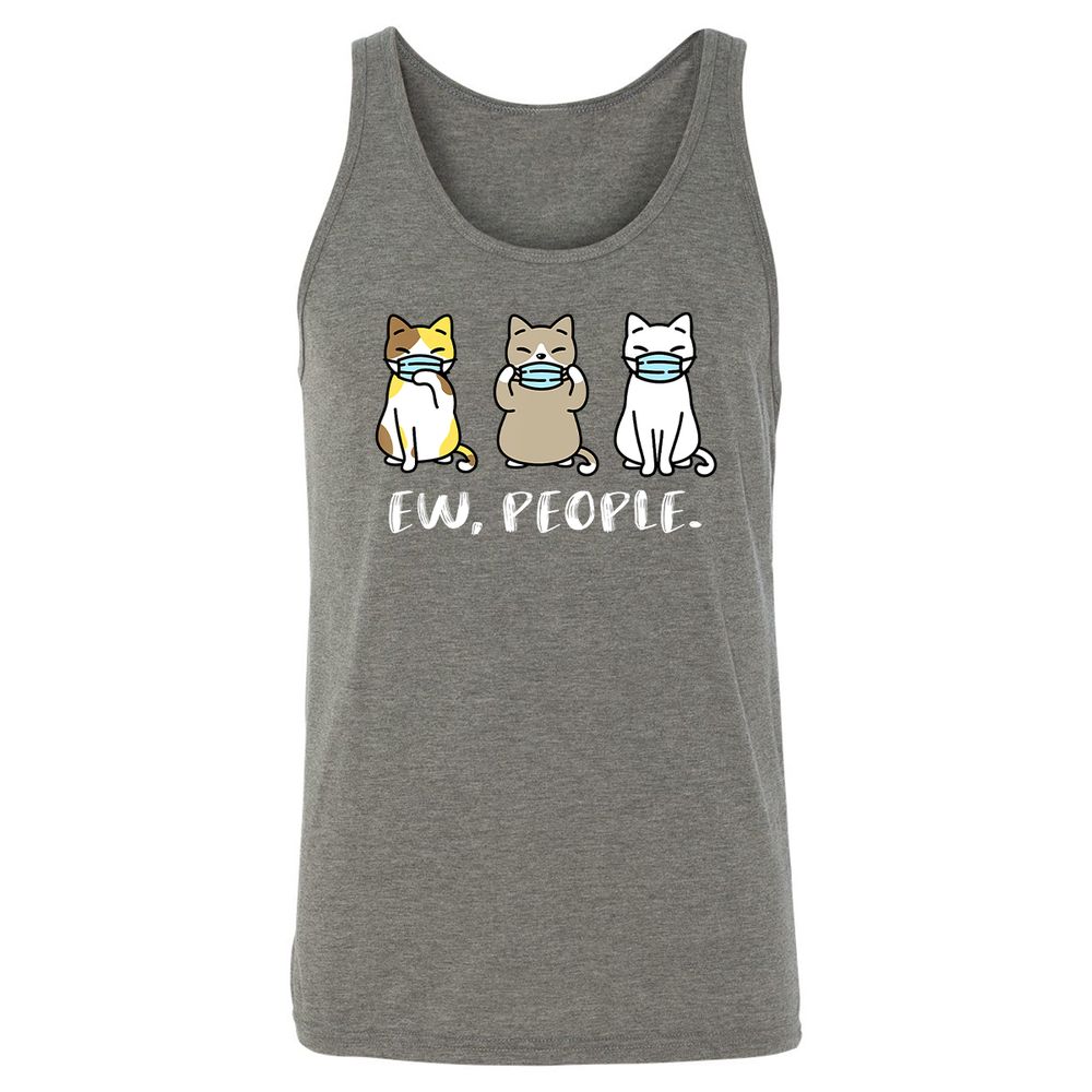 Unisex Jersey Tank - ATDB9BR9 - Grey Triblend - 8