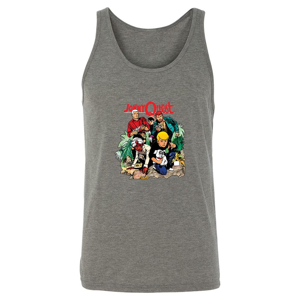 Unisex Jersey Tank - P6N41LRZ - Grey Triblend - 8