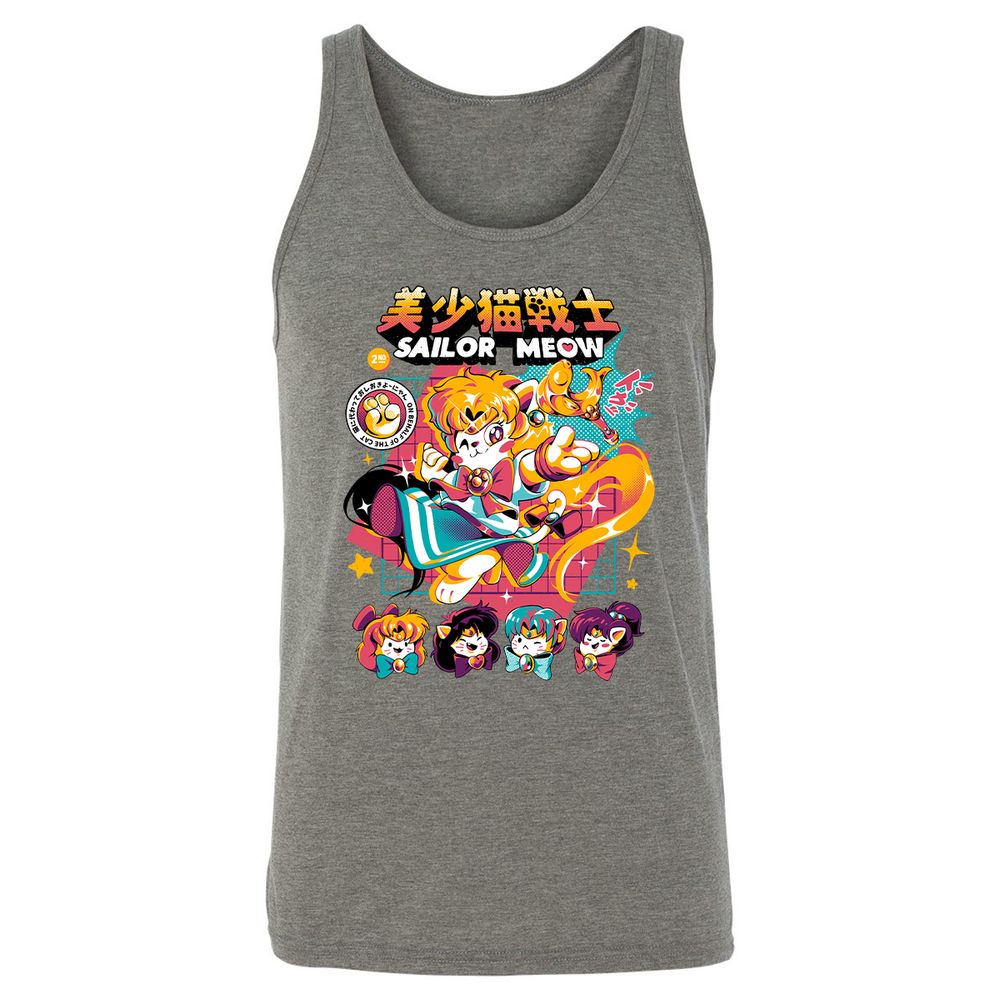 Unisex Jersey Tank - GZBMQU32 - Grey Triblend - 8