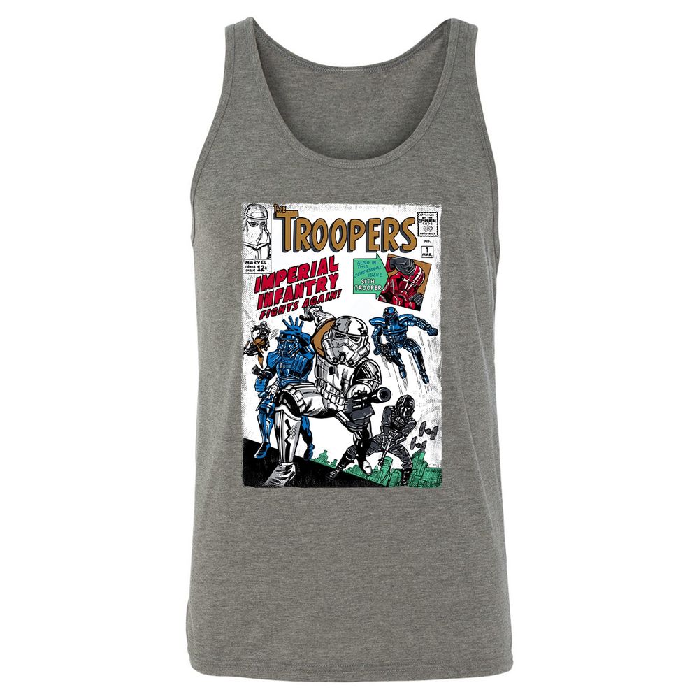 Unisex Jersey Tank - JWA7DQ2R - Grey Triblend - 8