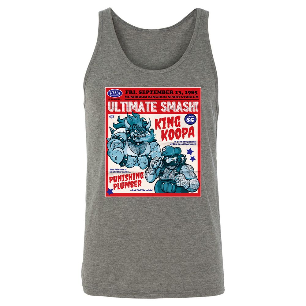 Unisex Jersey Tank - JTQV3BXQ - Grey Triblend - 8