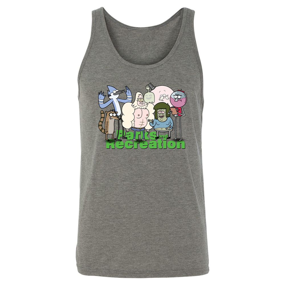 Unisex Jersey Tank - C52BEF82 - Grey Triblend - 8