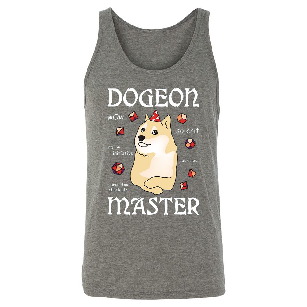 Unisex Jersey Tank - NB5W1Q84 - Grey Triblend - 8