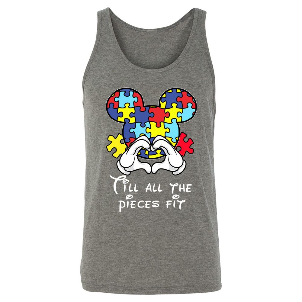 Unisex Jersey Tank - G74UZWB5 - Grey Triblend - 8