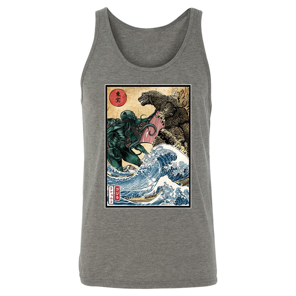 Unisex Jersey Tank - QFNDW9Z2 - Grey Triblend - 8