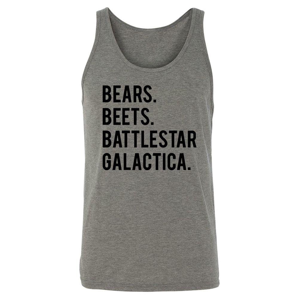 Unisex Jersey Tank - KQXL43SM - Grey Triblend - 8