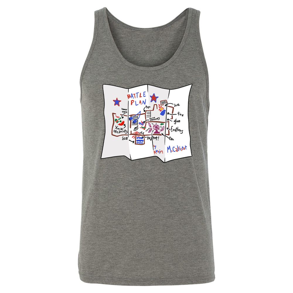 Unisex Jersey Tank - XYK45K39 - Grey Triblend - 8