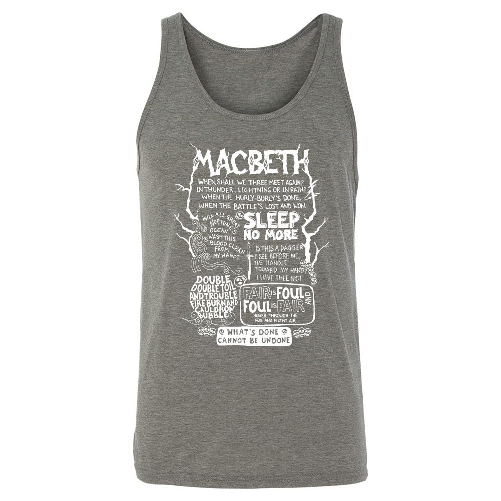 Unisex Jersey Tank - RADNU5DH - Grey Triblend - 8