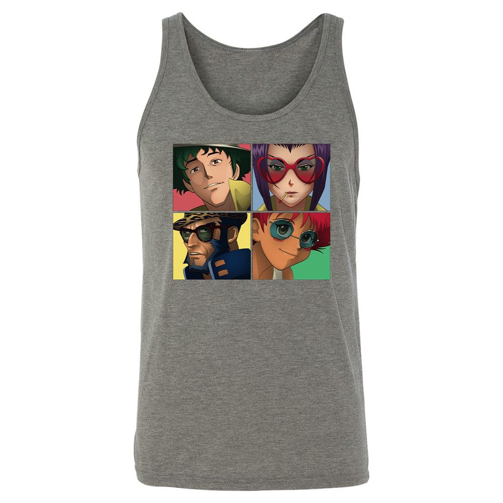 Unisex Jersey Tank - TJ1DN88W - Grey Triblend - 8