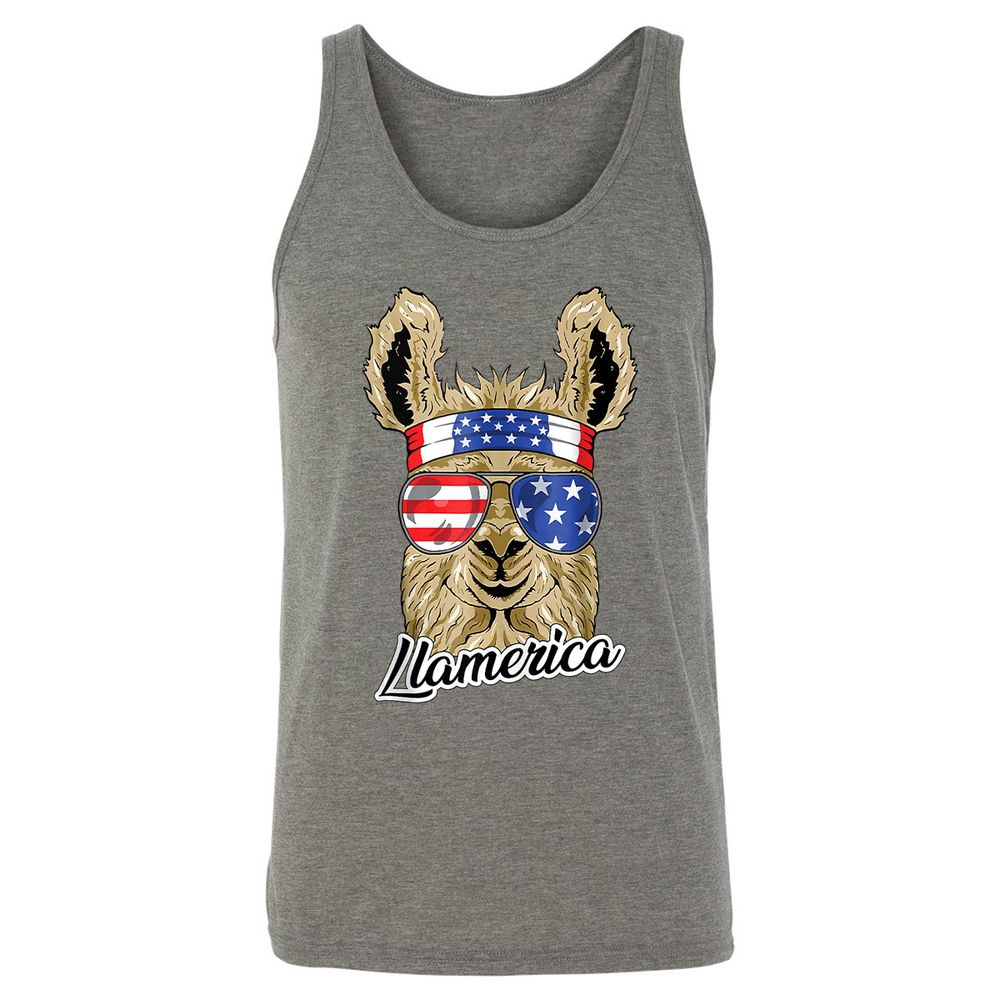 Unisex Jersey Tank - HTTXUFYA - Grey Triblend - 8