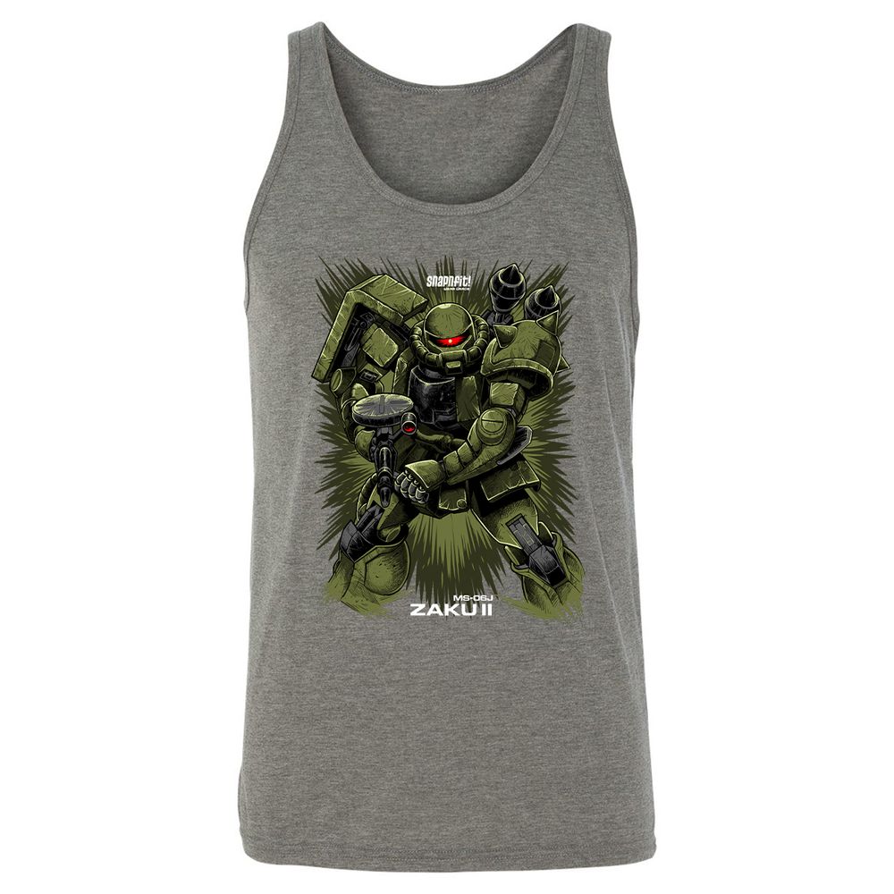 Unisex Jersey Tank - TULTJZD3 - Grey Triblend - 8