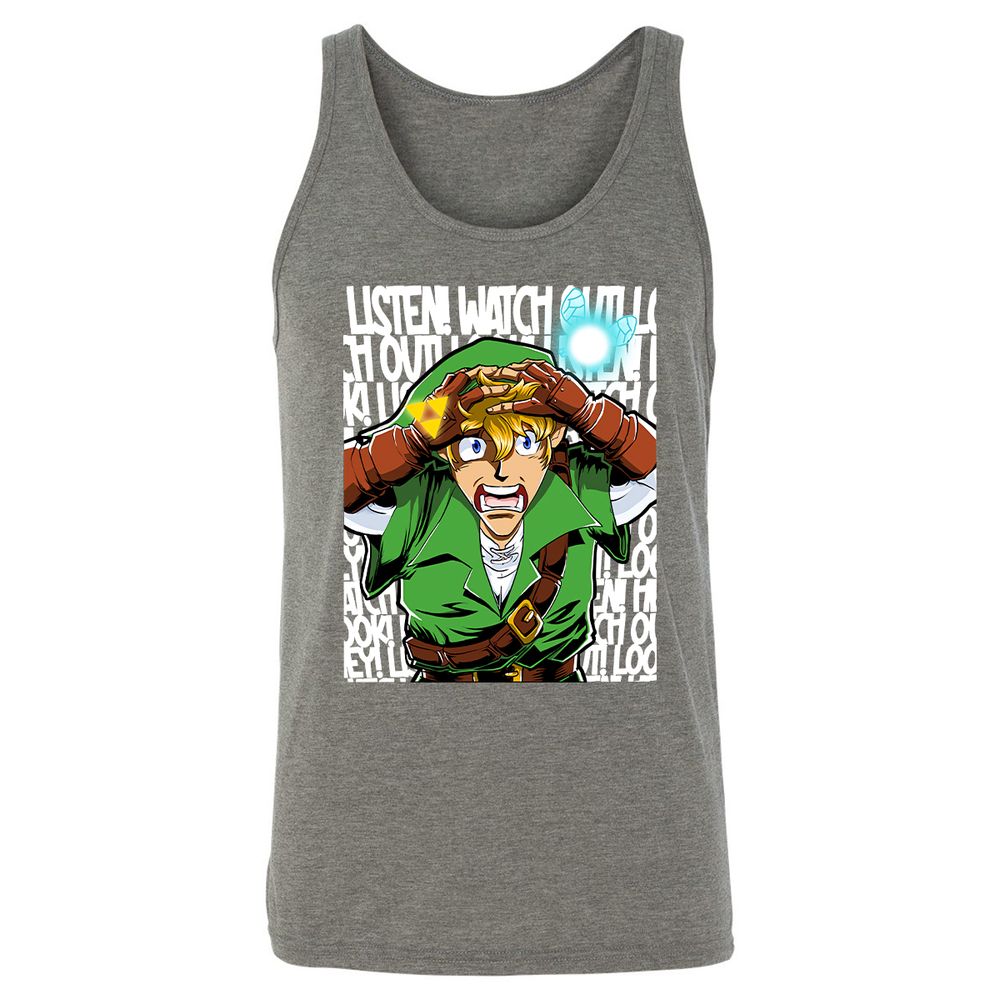Unisex Jersey Tank - XUU3LBE5 - Grey Triblend - 8