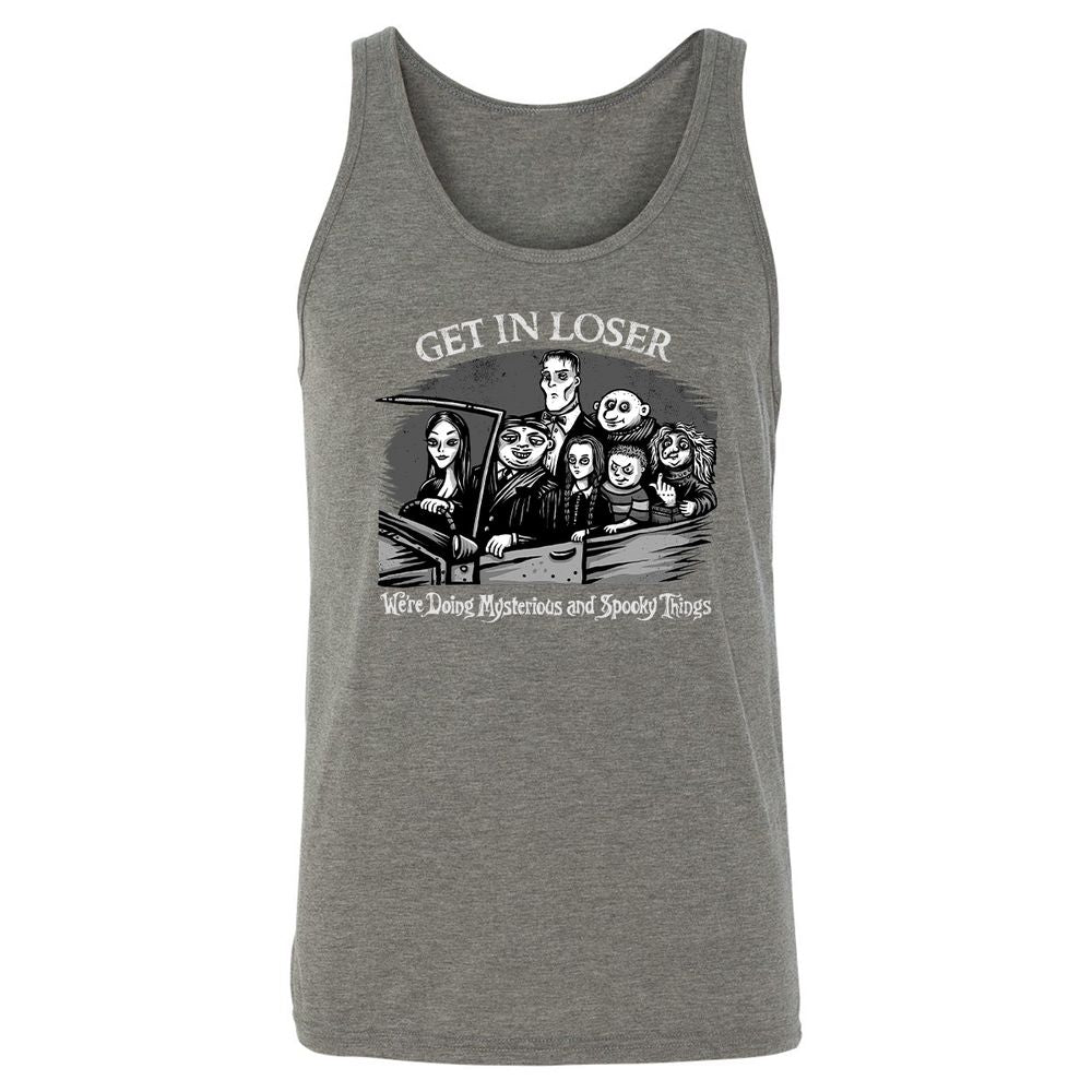 Unisex Jersey Tank - YZKKHZMA - Grey Triblend - 8