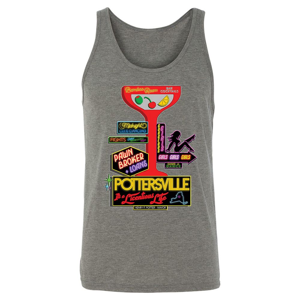 Unisex Jersey Tank - AHAQE46V - Grey Triblend - 8