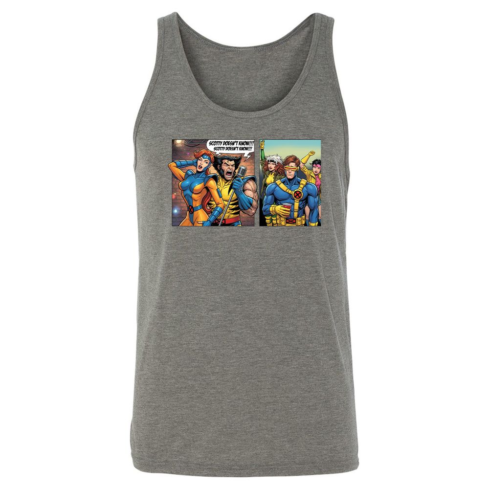 Unisex Jersey Tank - 83Q9LS5R - Grey Triblend - 8