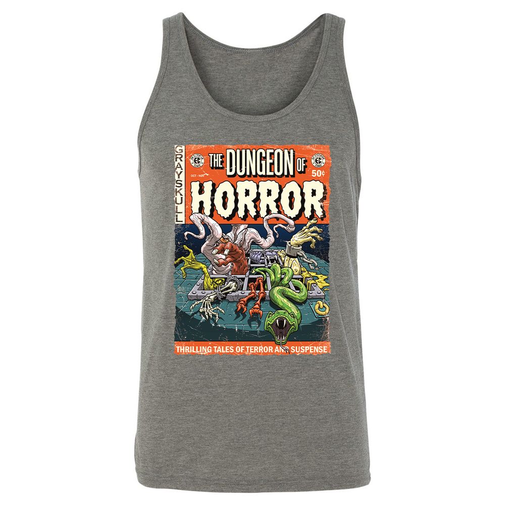 Unisex Jersey Tank - 4VNU32N6 - Grey Triblend - 8